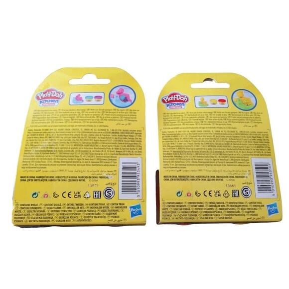 Play-Doh Kitchen Creations Mini ice cream truck and hamburger truck - Picture 2 of 2